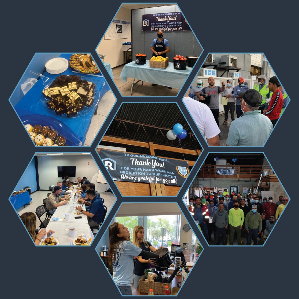 LatiteRoofing's tweet photo. Last week we celebrated Employee Appreciation Day at all of our locations! We are so grateful to have the absolute best staff, who continuously work hard to provide the best service to our customers. We appreciate all our great employees! https://t.co/D7T70yS1kf