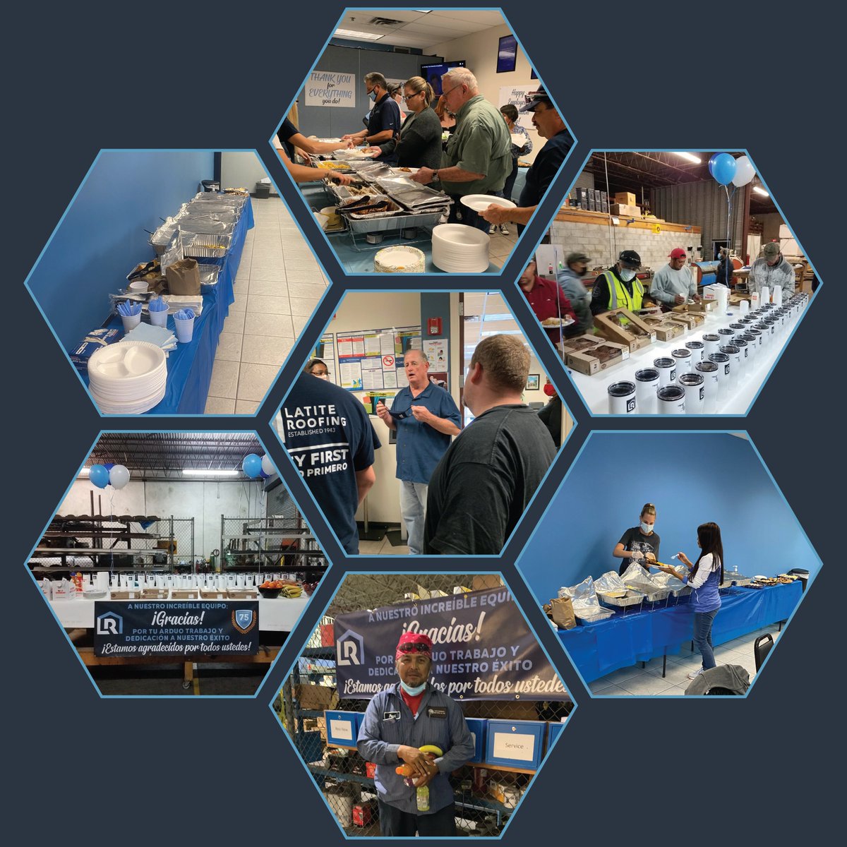 LatiteRoofing's tweet photo. Last week we celebrated Employee Appreciation Day at all of our locations! We are so grateful to have the absolute best staff, who continuously work hard to provide the best service to our customers. We appreciate all our great employees! https://t.co/D7T70yS1kf