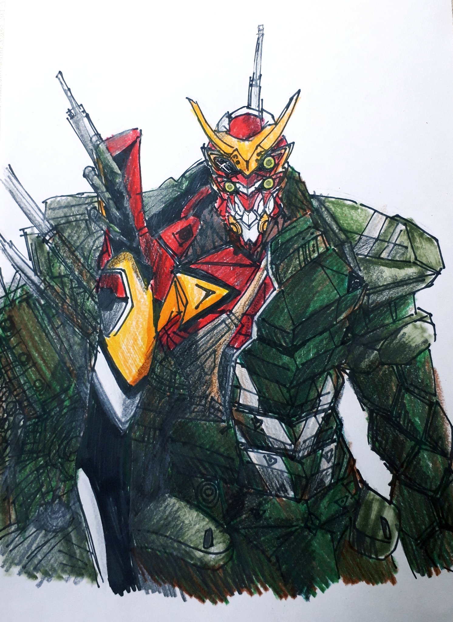 メタリナス 汎用ヒト型決戦兵器 人造人間エヴァンゲリオン 正規実用型 新2号機a Evangelion Production Model New 02 A Ja 02 Body Assembly Cannibalized シンエヴァ Evangelion エヴァンゲリオン シン エヴァンゲリヲン劇場版 新2号機 T