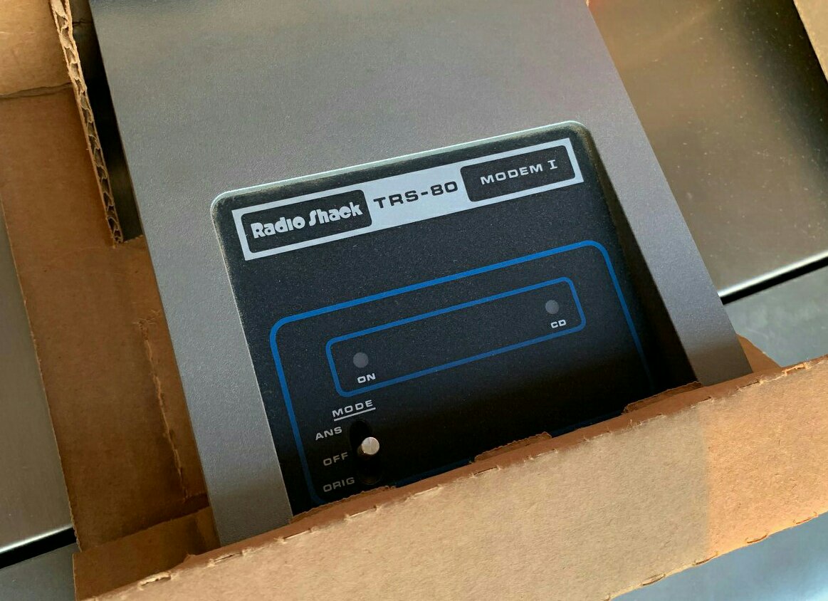 Shout out to @cocotalklive
Just arrived in the box @RadioShack Modem 1 #Tandy #TRS80 #ColorComputer #CoCo #RetroComputing #VintageComputing