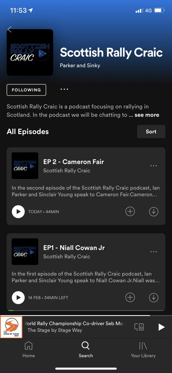 Scottish Rally Craic EP2 now on Spotify, Apple and The link below.
Myself and <a href="/SinkyYoung/">Sinclair Young</a> talk to <a href="/CamFairRally/">Cameron Fair</a> about his time in the <a href="/SRC_Rally/">Scottish Rally Champ</a> and <a href="/MtrsportAcademy/">Motorsport UK Academy</a> Feedback would be ace 😊 buzzsprout.com/1663315/8083893