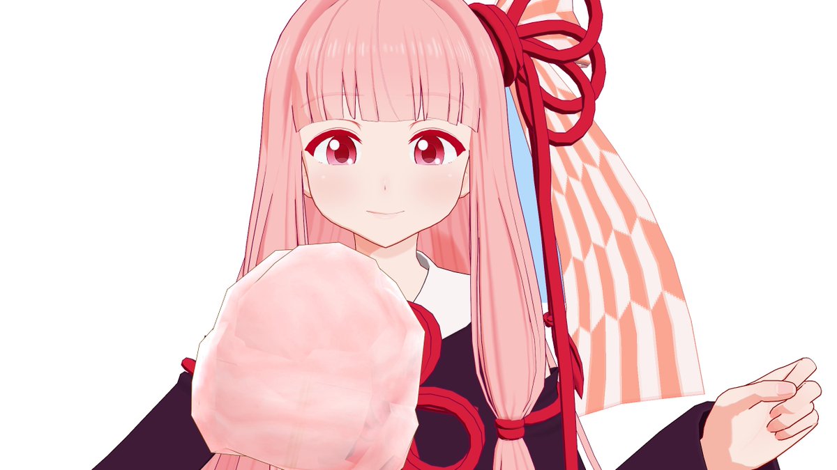 OsimaX0425's tweet photo. 綿あめを食べる茜ちゃん https://t.co/UoS8KvdDvP