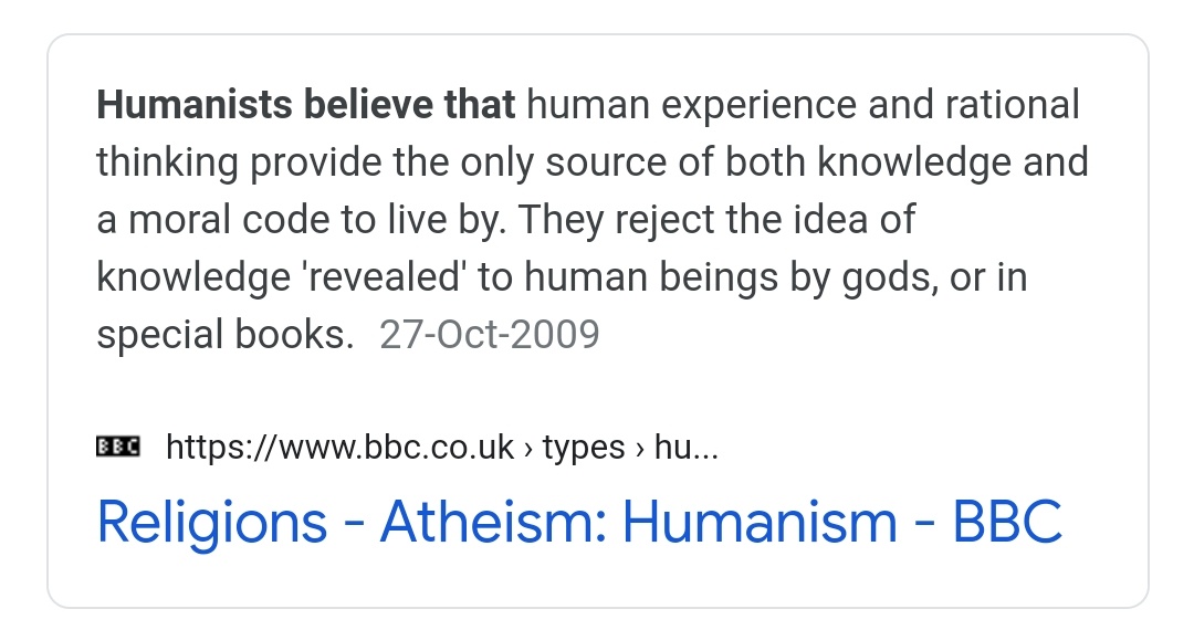 @PurpleGalaxi @retroangeltae @fentygun @KAINENATlON Someone might wanna educate this comment section on what 'Humanism' actually is because it's definitely not 'treating everyone equally' lmfaooooo