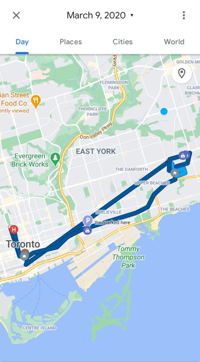 fowlski's tweet photo. One year ago today was the last time I did the daily commute. Pfft... #COVID19Ontario https://t.co/ouEG23cL9k