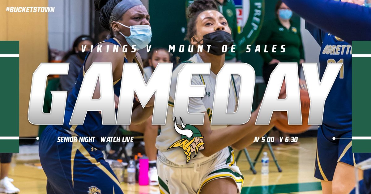 🏀 SENIOR NIGHT: @sjcpgirlshoops honors their Class of 2021 Seniors at tonight's contest versus Mount de Sales. Watch the action live from anywhere at saintjohnsprep.org/athletics

#SJCP #Bucketstown #SJCPAthletics #TogetherAsOne
