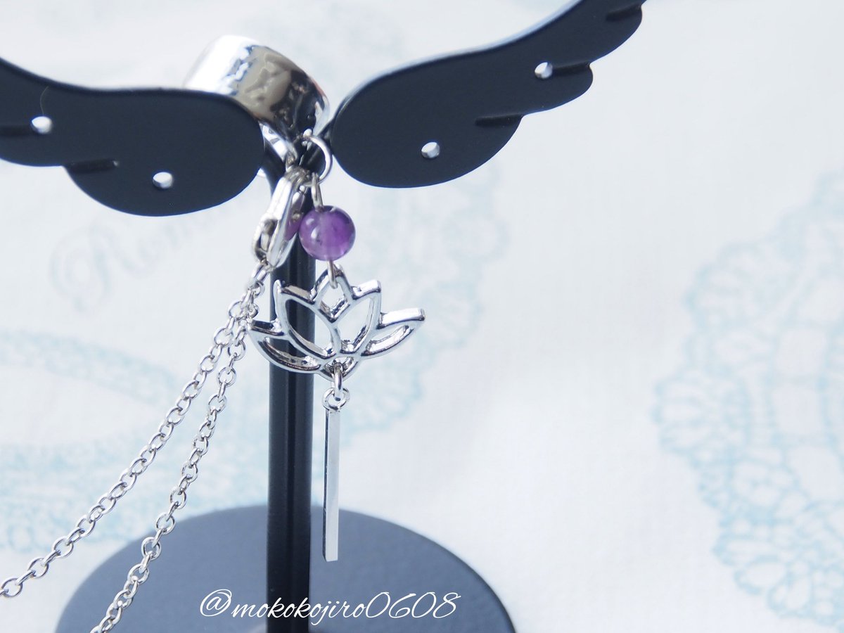 新作《モチーフアクセサリー》耳飾り イヤーカフ&ピアス (イヤリング