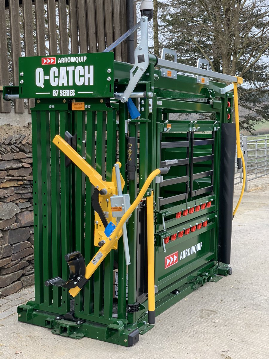 Well, what a beauty this <a href="/Arrowquip/">Arrowquip</a> Q-Catch is! Great update to our handling system, quieter and more efficient. #precisionfarming