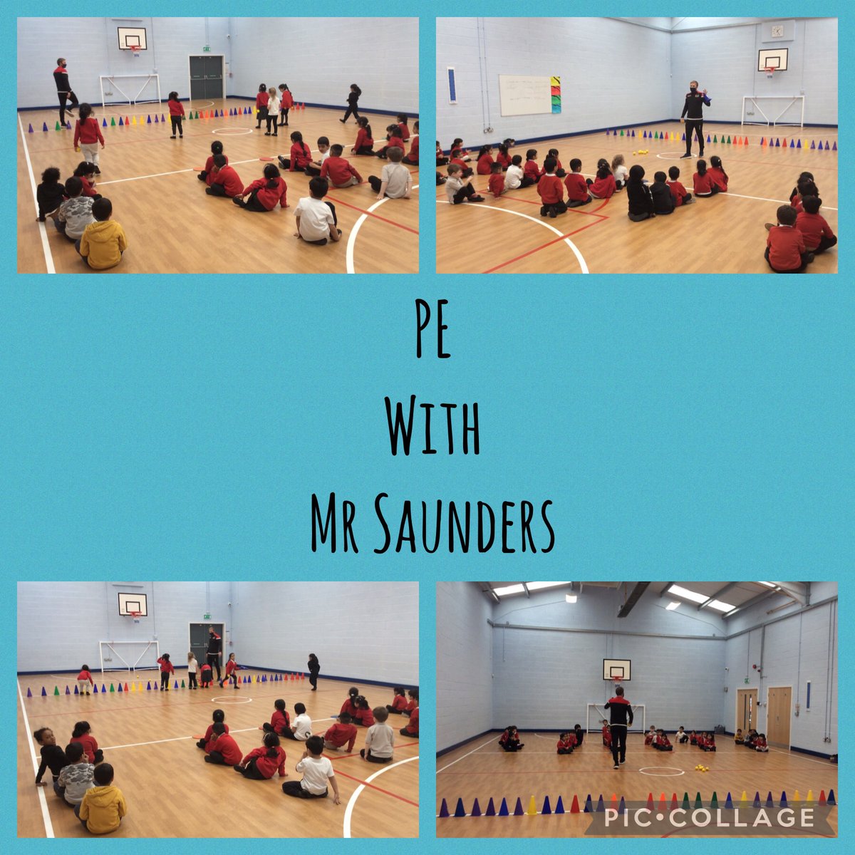 MrsAJKay's tweet photo. The Reception Children @LeverEdgePri have enjoyed their first PE lesson back together in our bubble with @MrSaundersLEPE 💪🤗 https://t.co/IEuWMHYbKv