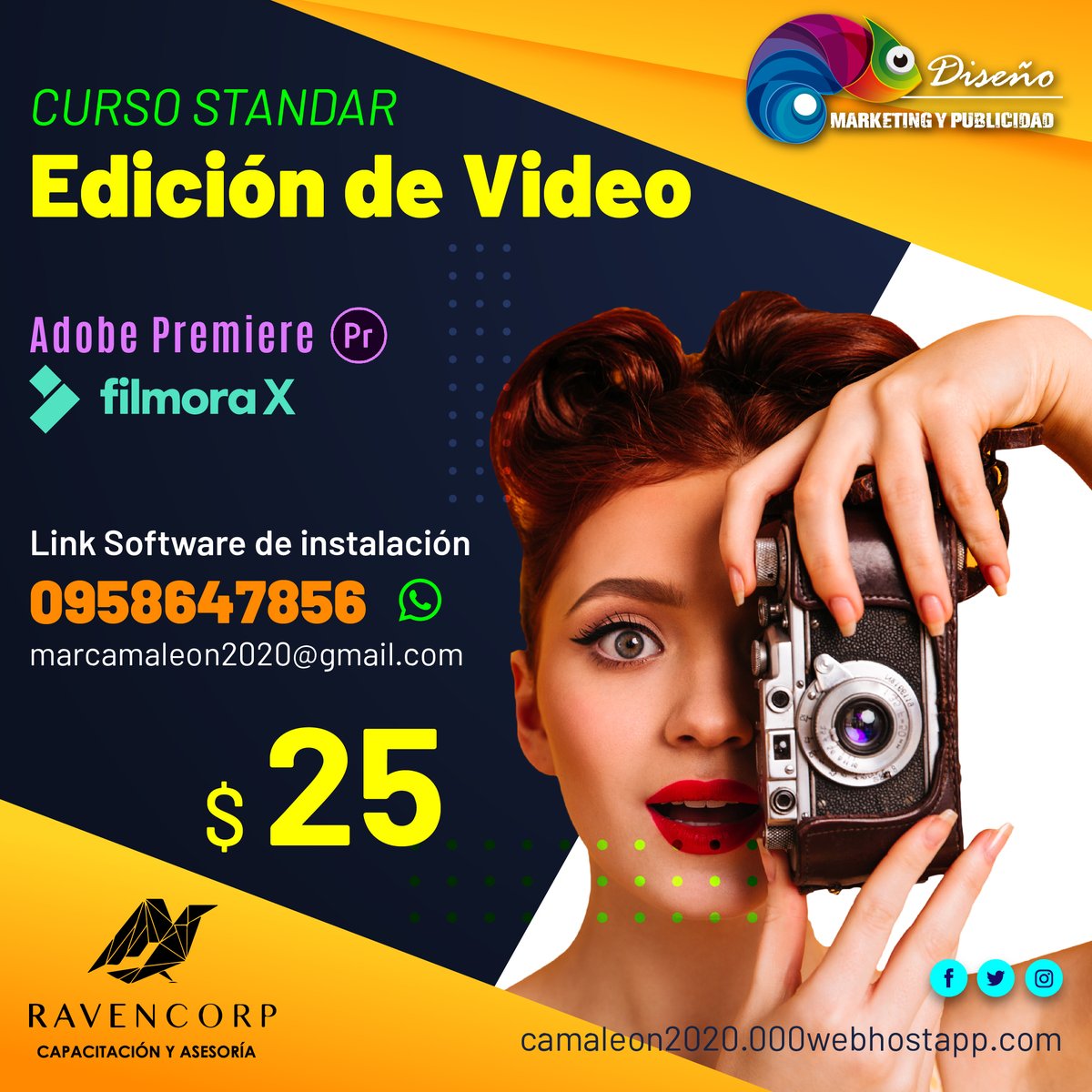 chelodragon's tweet photo. 𝐂𝐮𝐫𝐬𝐨 𝐝𝐞 𝐄𝐝𝐢𝐜𝐢𝐨́𝐧 𝐝𝐞 𝐯𝐢𝐝𝐞𝐨
𝐈𝐧𝐢𝐜𝐢𝐨: 12 de marzo - 𝐃𝐮𝐫𝐚𝐜𝐢𝐨́𝐧: 3 fines de semana
𝐇𝐨𝐫𝐚𝐬: 30h académicas - 𝐂𝐞𝐫𝐭𝐢𝐟𝐢𝐜𝐚𝐝𝐨 𝐀𝐯𝐚𝐥𝐚𝐝𝐨
𝐌𝐚́𝐬 𝐢𝐧𝐟𝐨𝐫𝐦𝐚𝐜𝐢𝐨́𝐧: https://t.co/DVsfflD5NM
#CursodeVideo #DiseñoMarketingyPublicidad https://t.co/GCzRv371LA