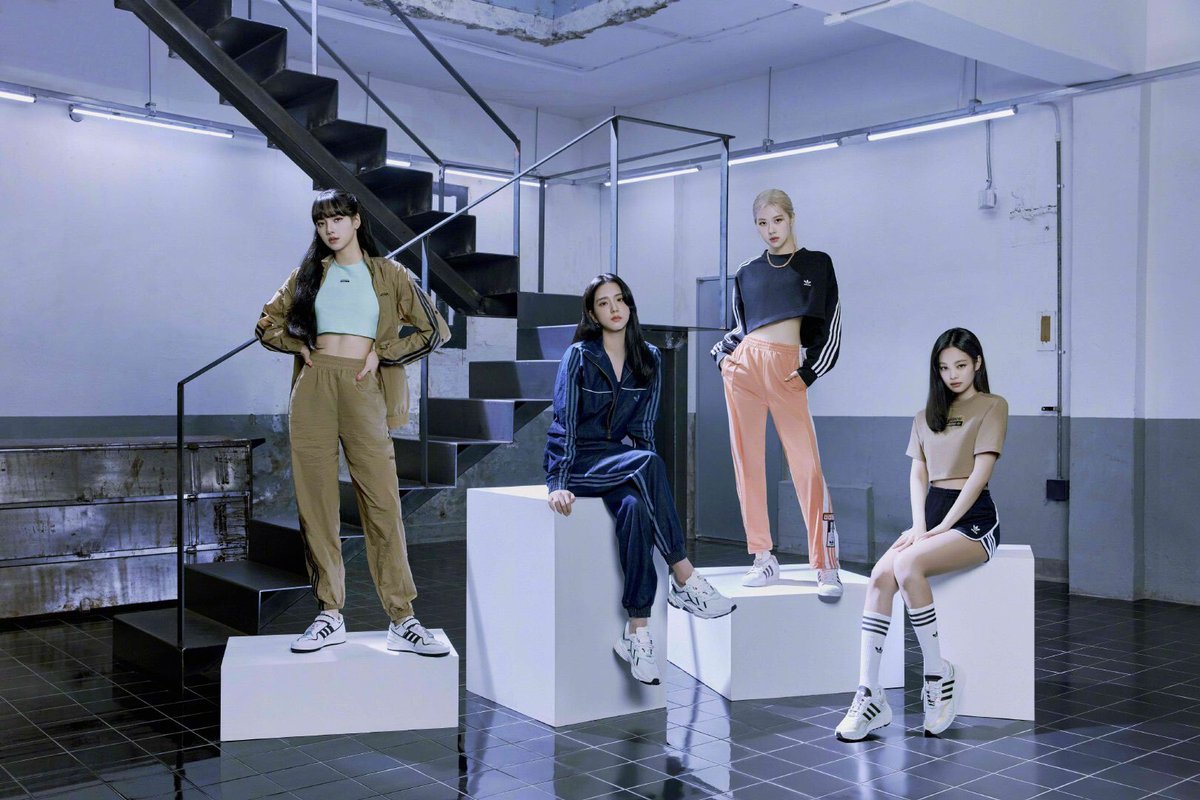 ZuseFashionBook's tweet photo. #BLACKPINK FOR #ADIDAS 2021 CAMPAIGN: https://t.co/2WCxSGJcbf https://t.co/F9sjxfLfrN