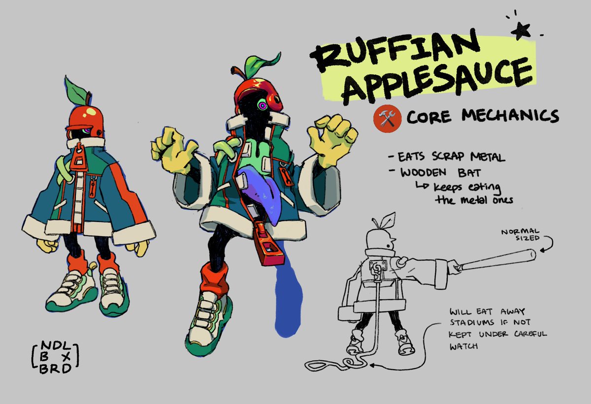 i’m in love with the core mechanics and ruffian applesauce is an incredible name #blaseball