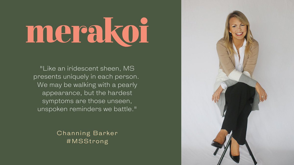 Here's what #MS advocate and merakoi patient expert <a href="/ChanningBarker/">Channing Barker</a>
would like you to know this #MSAwarenessWeek