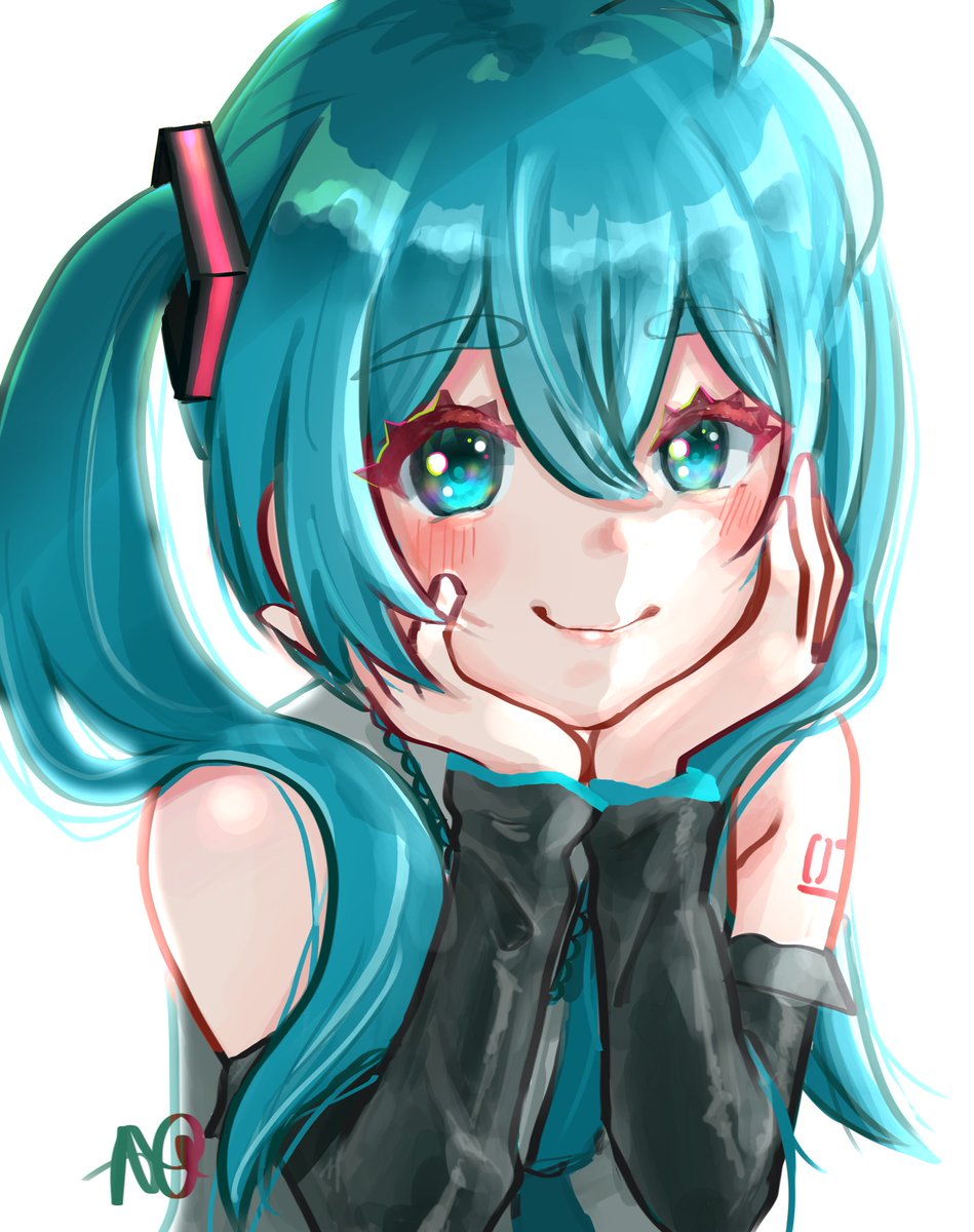 初音ミク 「#初音ミクの日2021 #ミクの日 」|学畜👼のイラスト