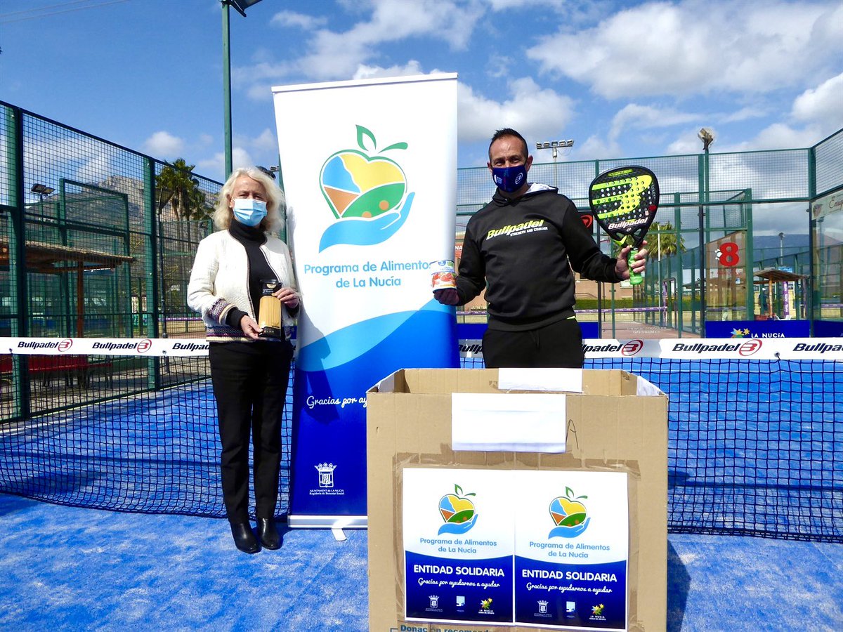 📣La “Campaña de Pádel Solidario” 🙌🏻 🎾del mes de marzo pretende recoger el máximo de kilos de comida para el🥫🥔Programa de Alimentos de <a href="/LaNuciaES/">La Nucía</a>!
📆Del 9 al 19 de marzo en <a href="/padelpoint1/">@padelpoint</a> de <a href="/CDCamiloCano/">Ciudad Deportiva Camilo Cano La Nucía</a>.
#1kilo1Jugador
#1Kilo1Jugadora
#PadelSolidario
ℹ️ lanucia.es/Campana-Padel-…