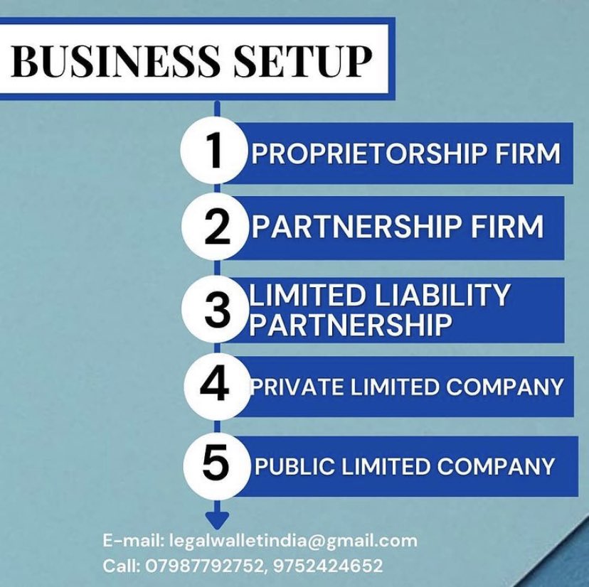 Business Setup Services Offered By Legal Wallet!
#CONSULTANTS #consultancy #partnership #LLPS #proprietorship #privatelimited #company #jabalpur #nagpur #dhandabusinessbloggers #pune #charteredaccountants #business