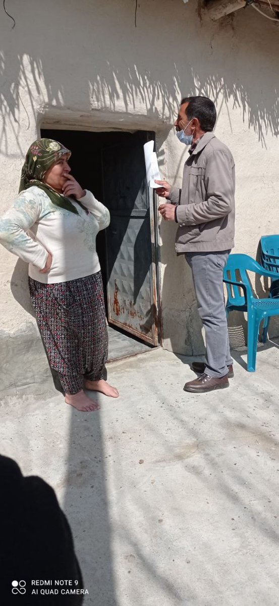 Bugünkü köy ziyaretlerimizden