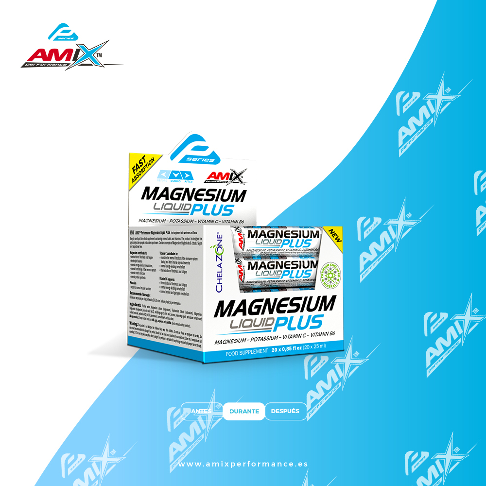 AMIXPerformance's tweet image. 𝐌𝐚𝐠𝐧𝐞𝐬𝐢𝐮𝐦 𝐋𝐢𝐪𝐮𝐢𝐝 𝐏𝐥𝐮𝐬
Es un concentrado de minerales intracelulares, formado por magnesio, potasio y vitaminas. La unión del potasio junto al magnesium hace que la eficacia sea mucho mayor. Ha sido formulada por dos prestigiosas patentes, ALBION y CHELAZONE.