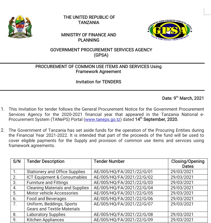 GpsaTanzania's tweet image. #FrameworkAgreements #MikatabaMaalum #GpsaTanzania #BohariKuuYaSerikali