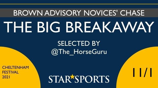 The_HorseGuru's tweet image. By this point @StarSports_Bet will be taking cover from the Guru &amp;amp; his army. Let’s keep the pressure on with this EW play.

Link: bit.ly/2OtwF3M

Remember if you sign up with the code “GURU” you’ll get your first bet on Cheltenham matched up to £20, 18+ T&amp;amp;Cs Apply. HG