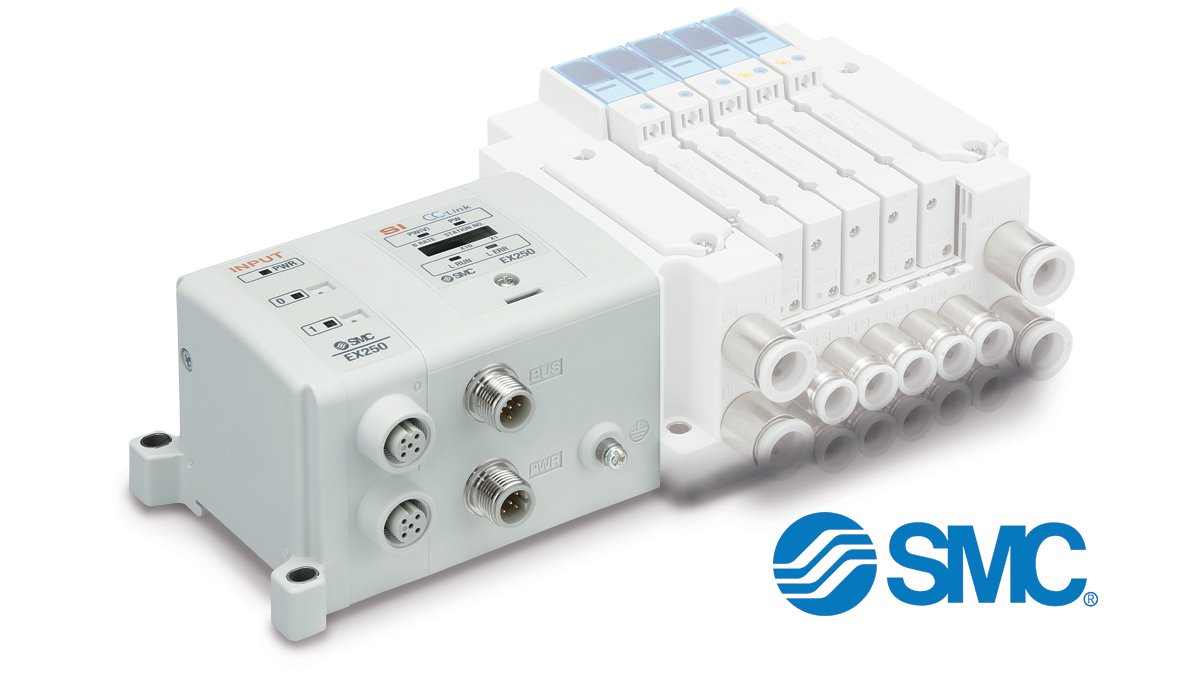 SMCCorporation's tweet photo. EX250 is a serial interface unit controlling up to 32 solenoids and 32 inputs. This serial interface is compatible with series SY, JSY, VQC, SV and S0700 valves.
https://t.co/5ipbUajVmV
#SMCCorporation #SMCUSA #SMC #Fieldbus #DirectionalControlValve https://t.co/2h2dtZENLl