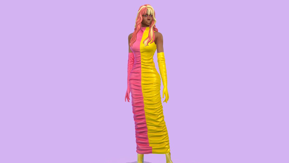 iediea's tweet photo. #SGCCAS Favorite Food Sim Day. I made Strawberries and Bananas. All my Sims have been uploaded to the Gallery and you can find the CC used at https://t.co/CZQL6LfM7J https://t.co/EixMlJr6fy