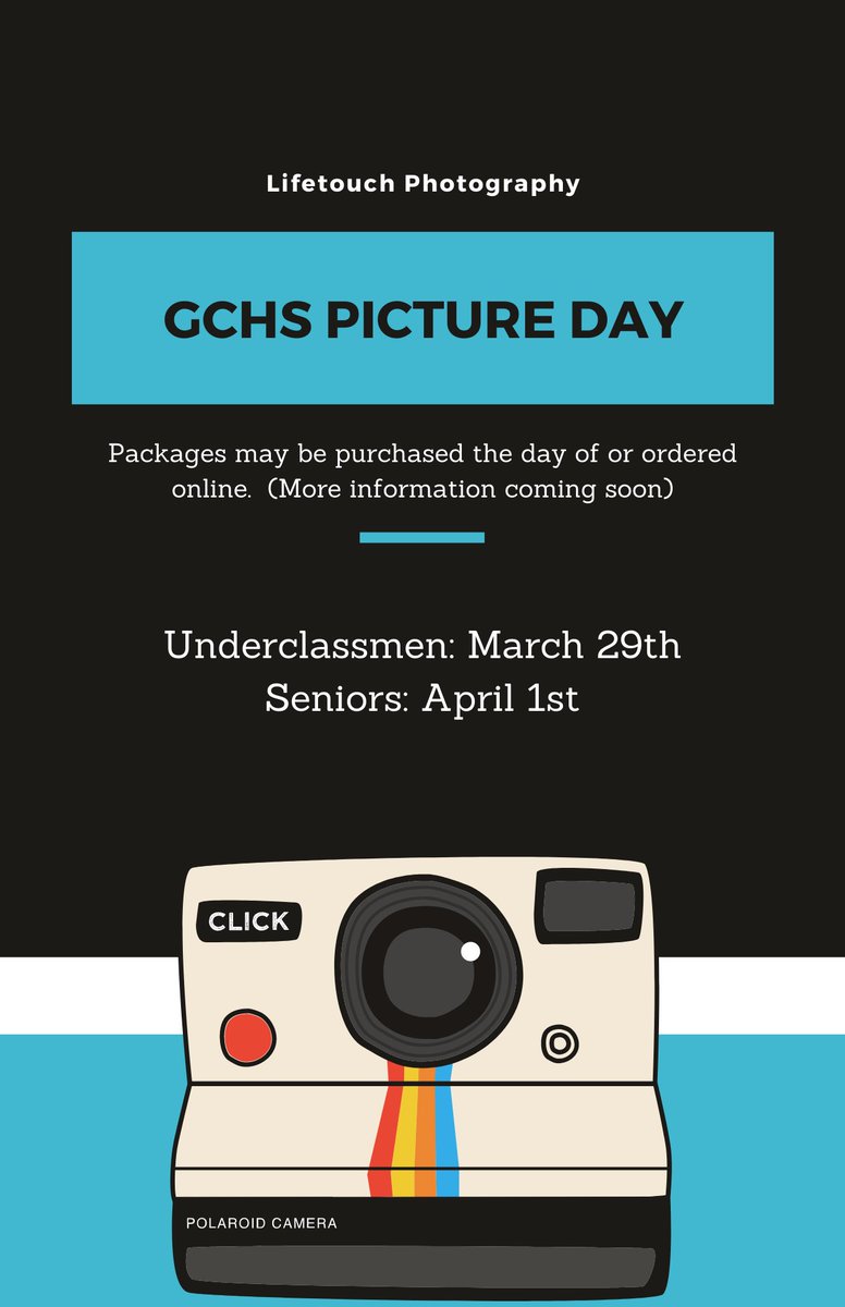 GCMusketeers's tweet photo. Picture Day has been scheduled Musketeers! https://t.co/bibNXsnJiu