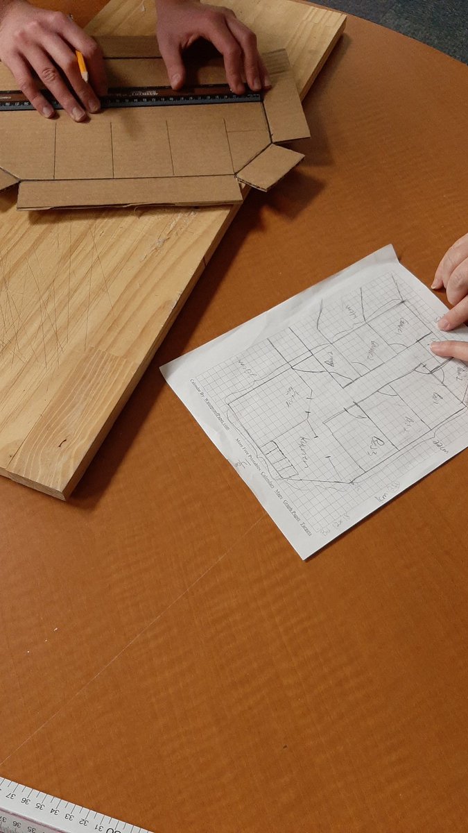 It's four days till spring break so we are mathing by building things.
#handsonmath #wevegotthis