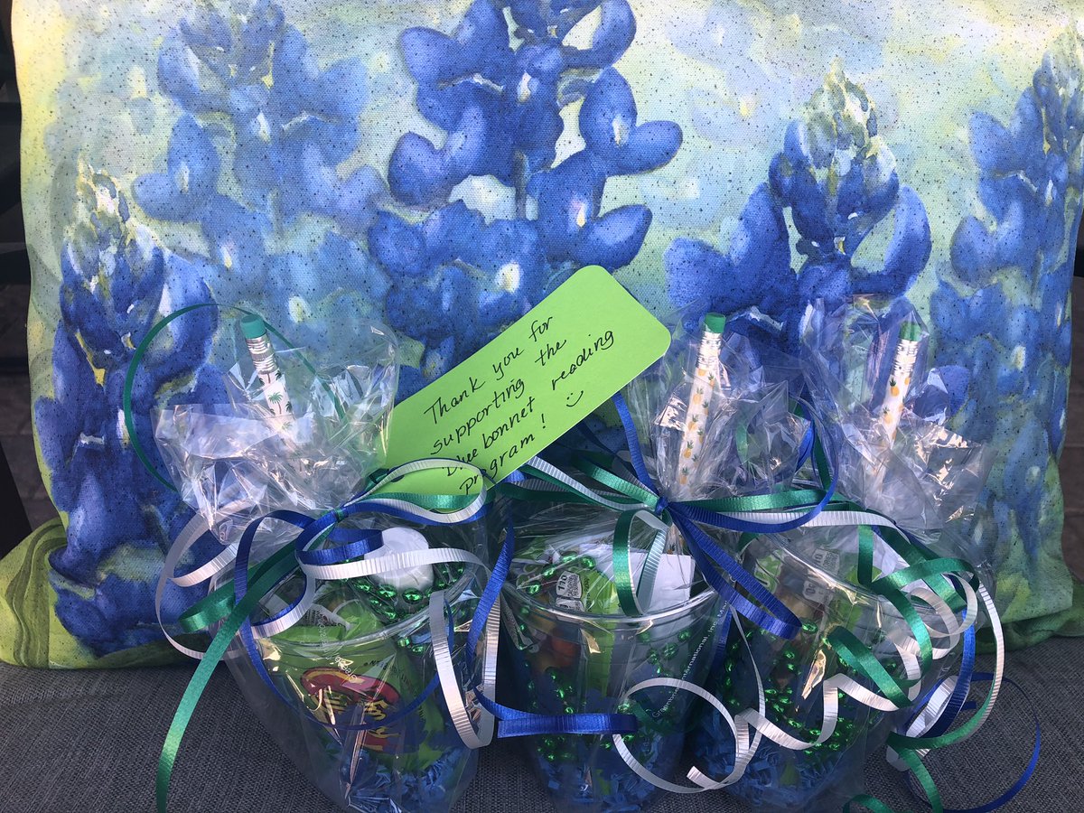 Bluebonnet reveal treats for my 3rd, 4th and 5th grades! Which book won? We are finding out this week. <a href="/HumbleISD_BBE/">Bear Branch Elem</a> #thehumblelibrarian #elmerpride