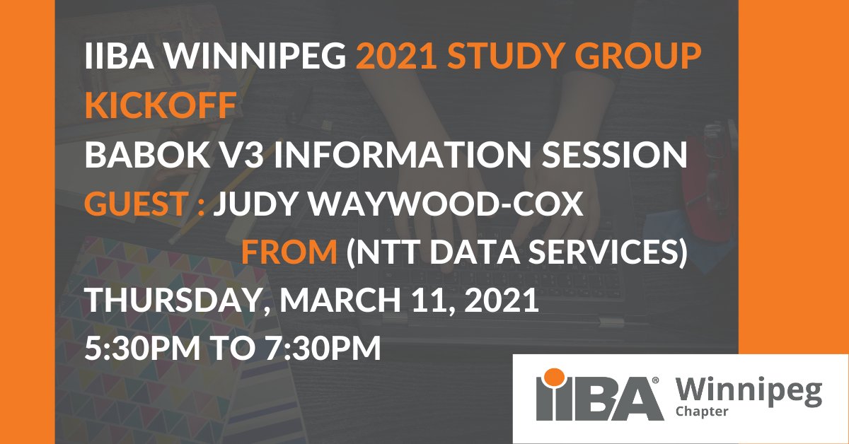 Winnipeg IIBA tweet media