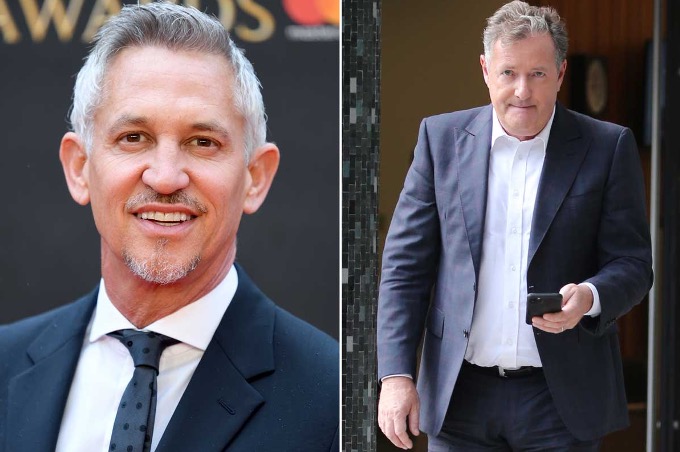 Gary Lineker facing backlash for message to Piers Morgan after he quits GMB