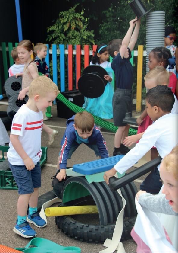 Attention Schools! Do you know you can spend your PE and Sports Premium on a ScrapShed? The ScrapShed helps schools to meet the requirements of the Premium.
The Shed package includes training for staff a playday for pupils and replenishments of resources throughout the year.