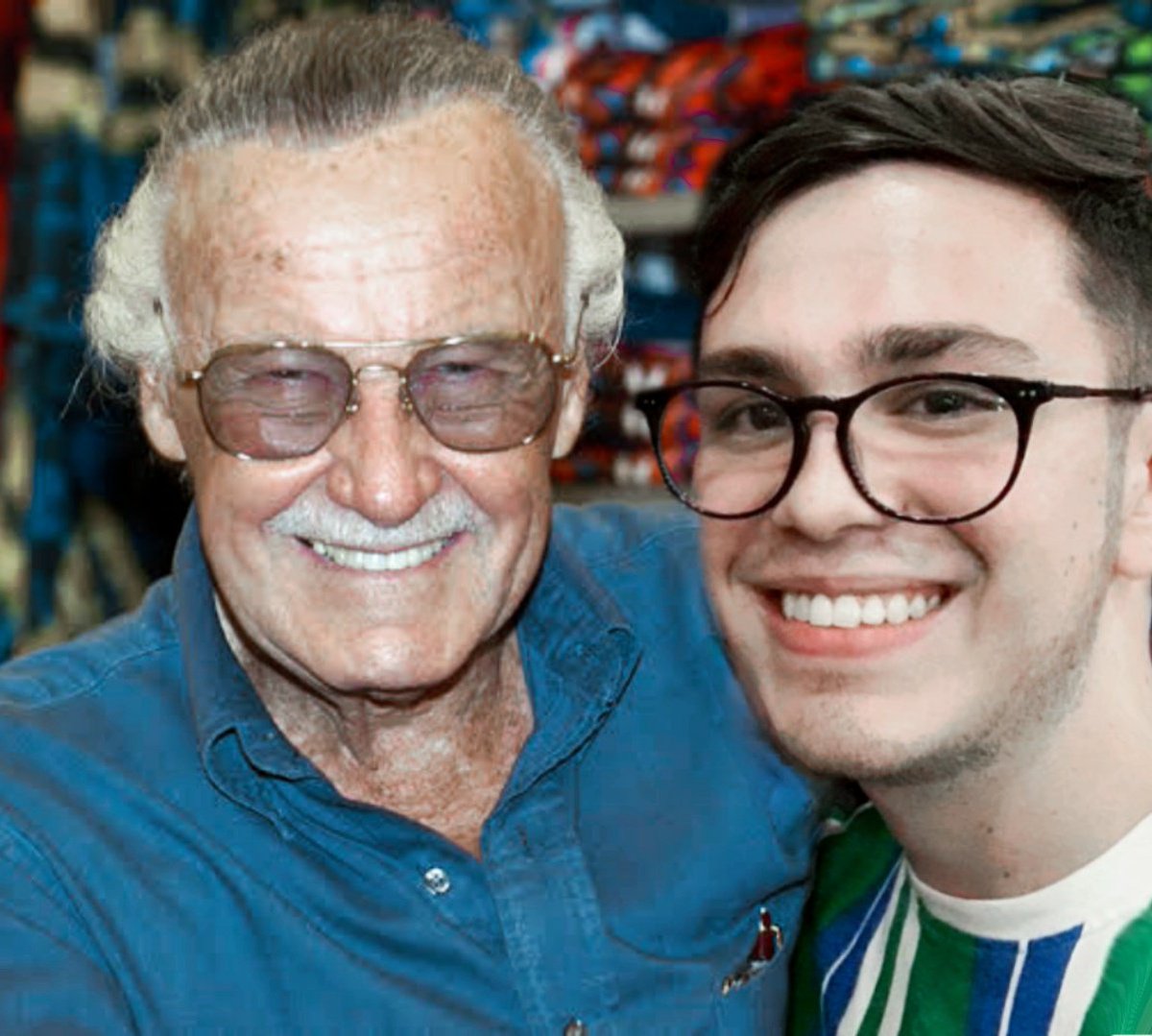 Hice esta fotito de Stan Lee y Juanito
<a href="/JuanSGuarnizo/">ElJuaniquilador 💪</a> <3