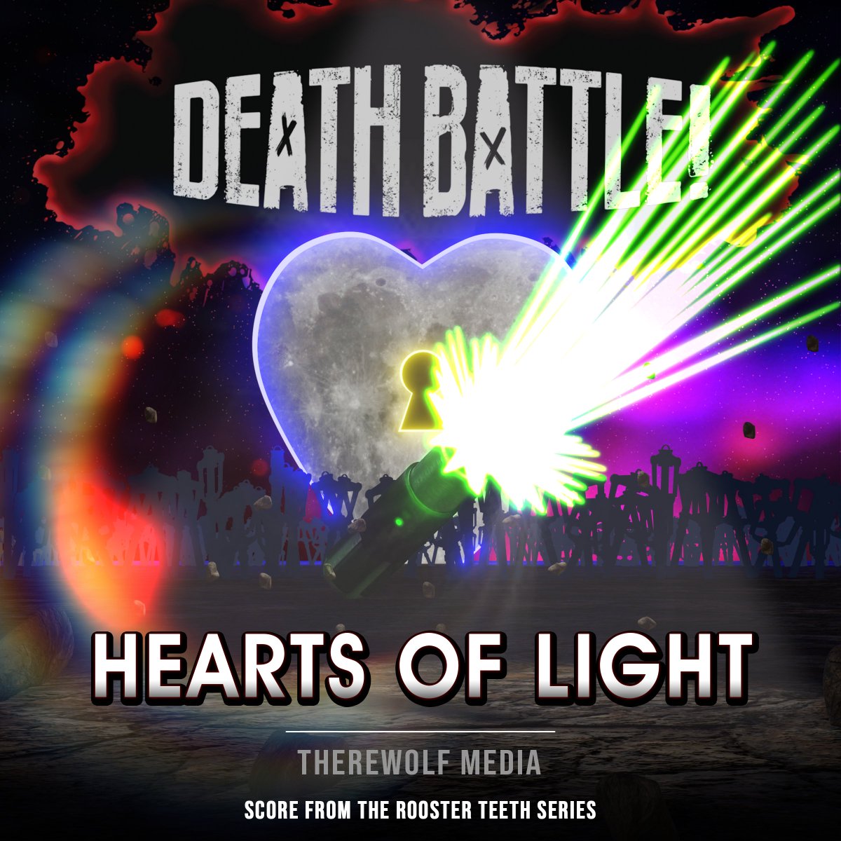DEATHBATTLE's tweet photo. Did y'all catch that AMAZING battletrack to Yoda vs. King Mickey? 

'Hearts of Light' by @TherewolfMedia is officially here! check out the debut battle track of #DEATHBATTLE season 8 with the link below!
https://t.co/IfTcb2diC4

#10YearsOfDeathBattle #StarWars #KingdomHearts https://t.co/nVG6Elfxs9