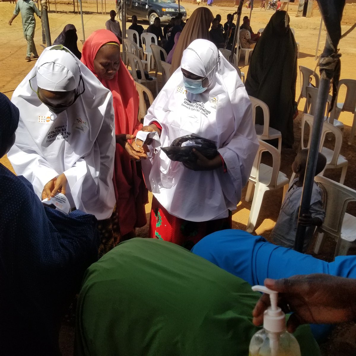 Center for Study and Resolution of Domestic Violence CERSDOV today at Jaji for sensitization on COVID 19, GBV&amp; Sexual and reproductive with  Health support by UNFPA/UN basket Fund <a href="/UNFPA/">UNFPA</a> and UN