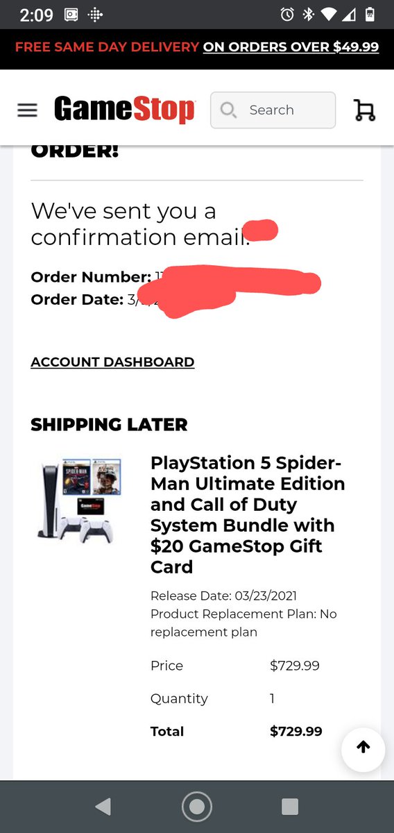 MissBehavin87's tweet photo. @MichaelMartocc1 @mattswider I'm with you there waiting on that confirmation email to make sure I actually got it. https://t.co/IG9w5Rr7BJ