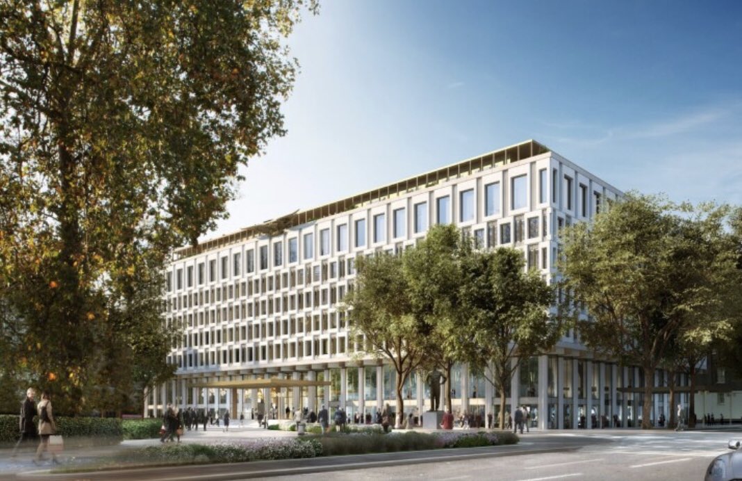 Multiplex has agreed terms with Qatari Diar to turn the former US embassy in London’s Grosvenor Square into a hotel