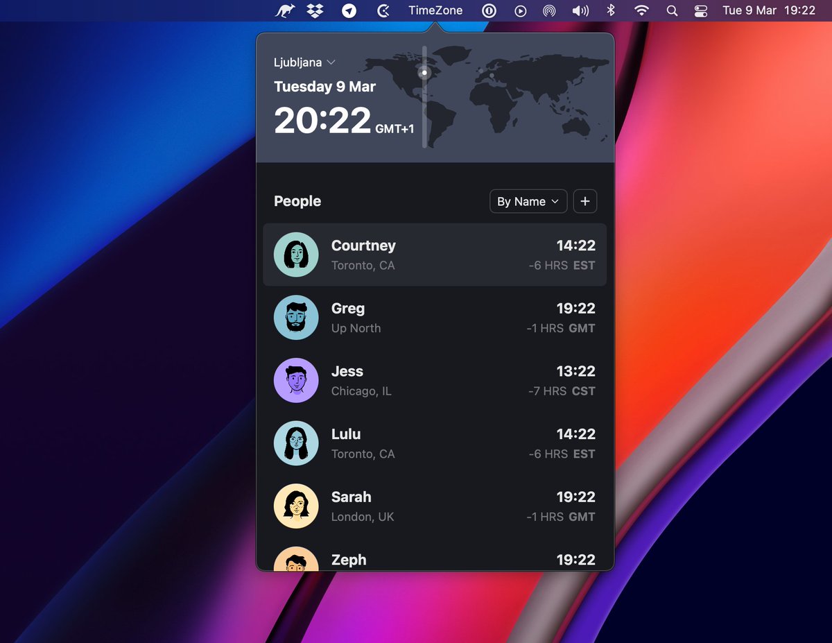 madebyfriendly's tweet image. Our new time zone app for iOS / macOS is nearly ready. Let us know if you're interested in trying out the test build!