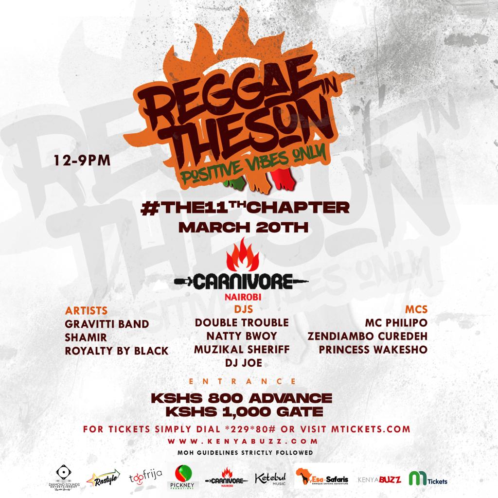 michaelnesh's tweet photo. Watu wangu wa reggae mko wapi! Reggae serious, reggae imeenda group of schools, its a reggae experience. Great line up pale including your truly @GravittiBand. https://t.co/xVrj1CGbqv