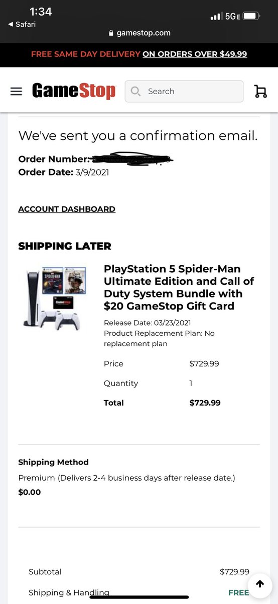 mr_miyaggi's tweet photo. @mattswider @techradar This is my second one since last week, my wife and I both followed you now we have 2 PS5 consoles in 5 days!!! https://t.co/bk4ejahTtm