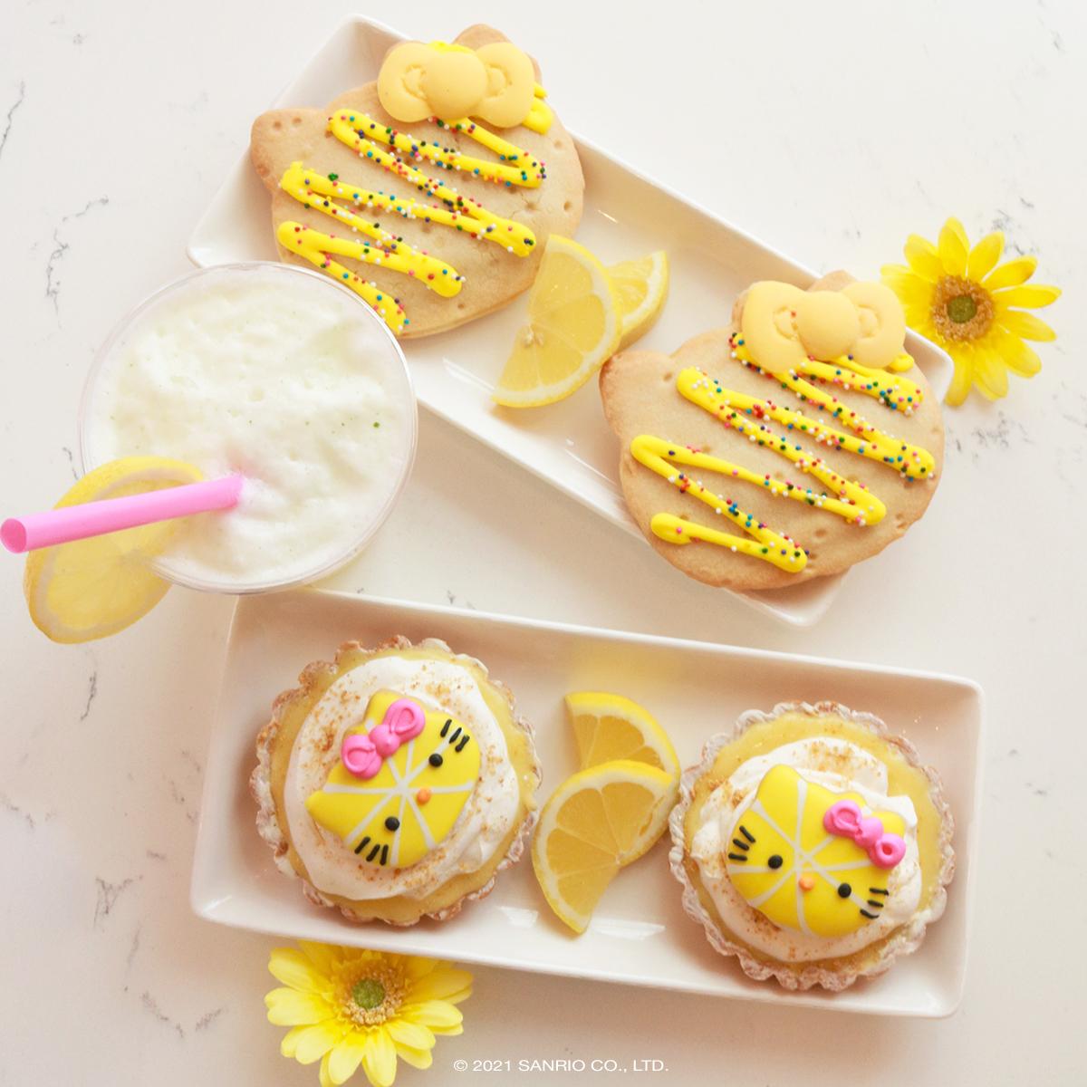 Hello Kitty Cafe - Our new lemony sweet menu is back! 🍋✨Come on