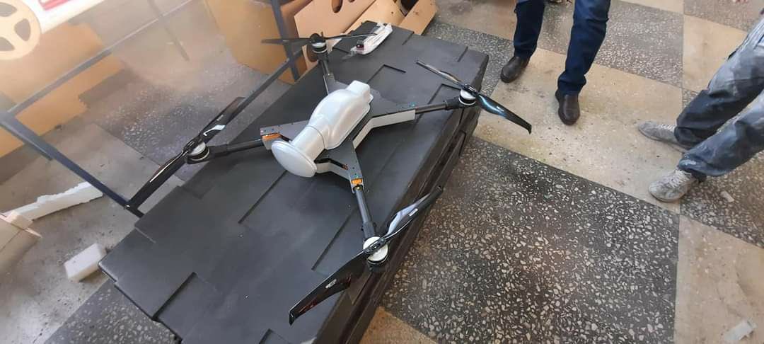 301arm's tweet photo. Armenian company "Davaro" started testing a new attack quadcopter. https://t.co/zCM5pXVuWL
