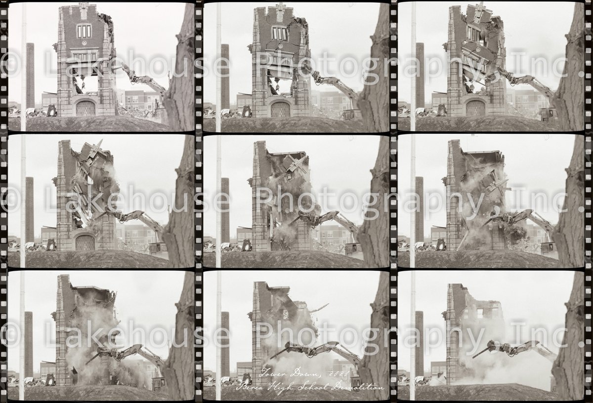 Auction items just added! Lakehouse Photo was the only photographer permitted on site during the BMHS demo. This striking collection of tower photos memorializes the end of an era.
Find this &amp; more: efberea21.ggo.bid
Proceeds fund enrichment grant opportunities in <a href="/BereaCSD/">Berea CSD</a>