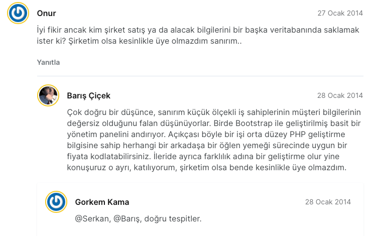 andac's tweet photo. @ahmetdurmusoglu @icerikbulutu Bu da @parasutcom . 7 sene ve on binlerce müşteri once :) https://t.co/p9gtonMHm4