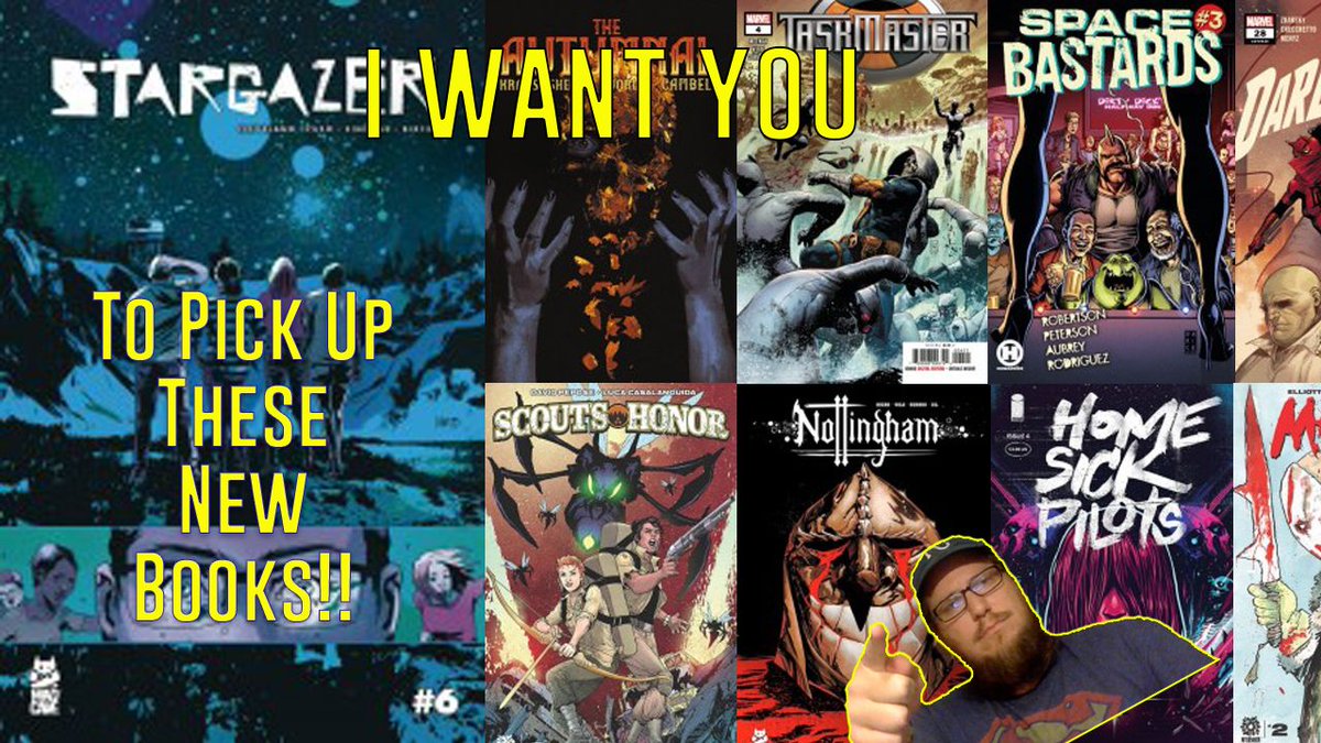 CBPoser's tweet photo. You know what time it is!  Lets check out what I'm reading, and what I'd love to chat with you about this week!  The #WeeklyPull is ready to PREMIER at 12:15e/11:15c Come hang out in the chat! https://t.co/Jf5CvlEVfc https://t.co/kRwtaueOI7