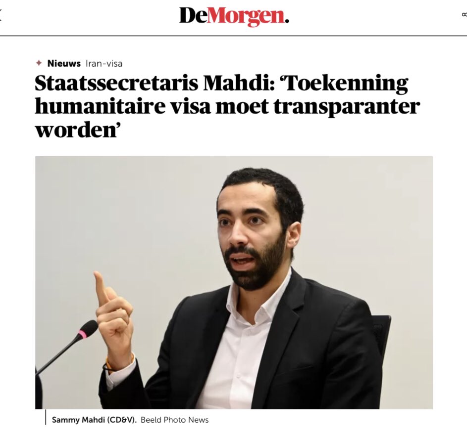 FranckenTheo's tweet photo. Onder Mahdi ging er geen enkel probleem zijn met procedure humanitaire visa. Het duurde vijf maanden, tot hij zijn eigen probleem creëerde.
#klomp #breekt https://t.co/WyOhadNHn8