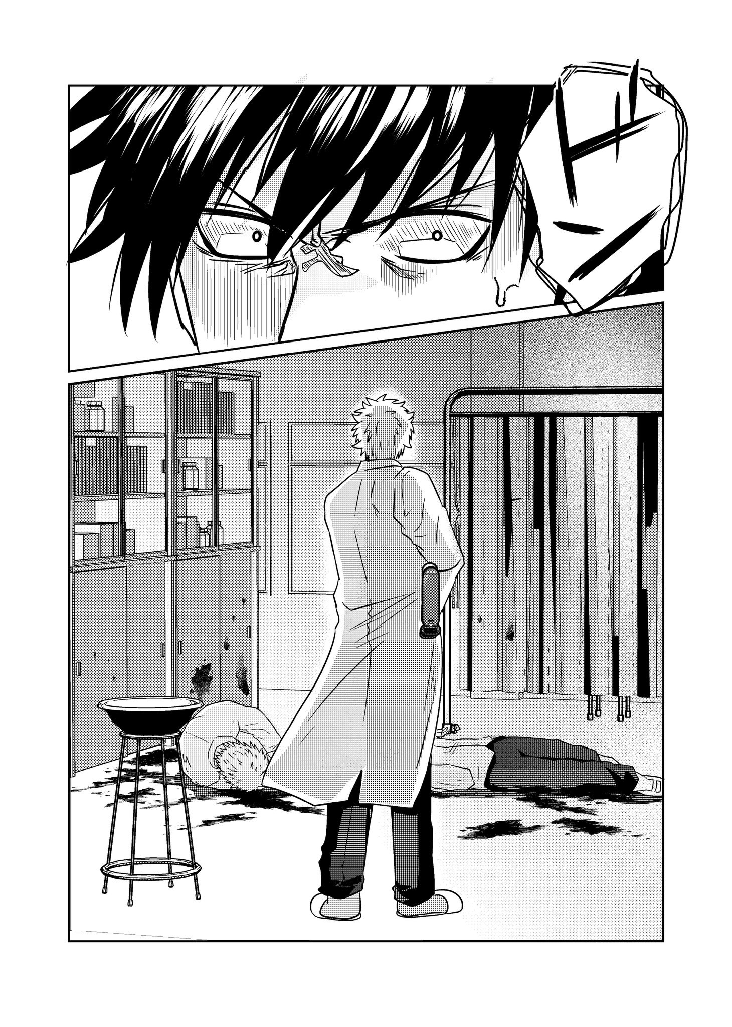 くまん 原稿できるの 悪の教i典パロ 漫画版 リプに続く 銀ハvs くん サイコキラーな銀ハが描きたかった 色々注意 漫画版と少し変えてあります やりのシーンとか T Co Lv8oavjlqx Twitter