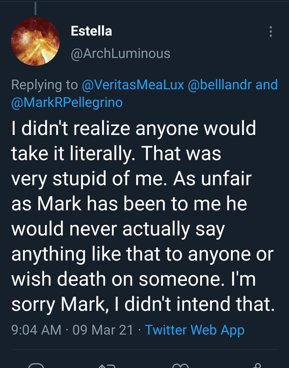 Foxyjenmish's tweet photo. Nice backpedal https://t.co/BzgkoZIv4Z