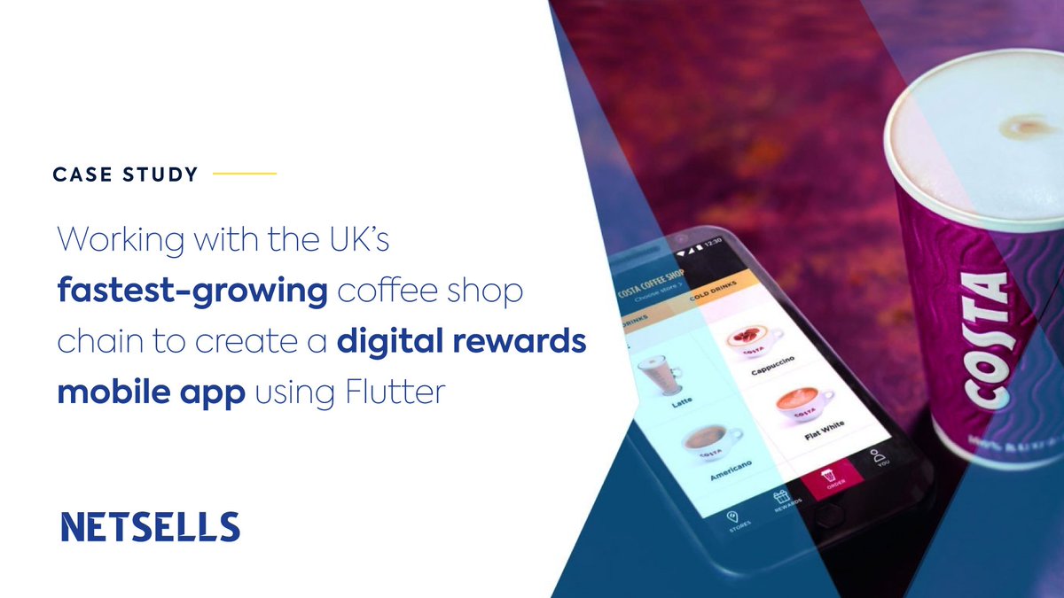 netsells's tweet image. In a bid to reduce the necessity for plastic cards and improve employee satisfaction, we worked with @CostaCoffee to produce a digital rewards app that allows staff to track and use their discount card.

More: bit.ly/3qpNrOI
#BuiltwithFlutter #DigitalRetail