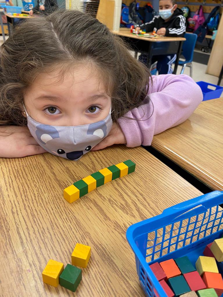 GAngelsDPCDSB's tweet photo. These kinders are rocking their pattern challenges for March Math Madness! #mymathpath https://t.co/iDBKFIJlFy