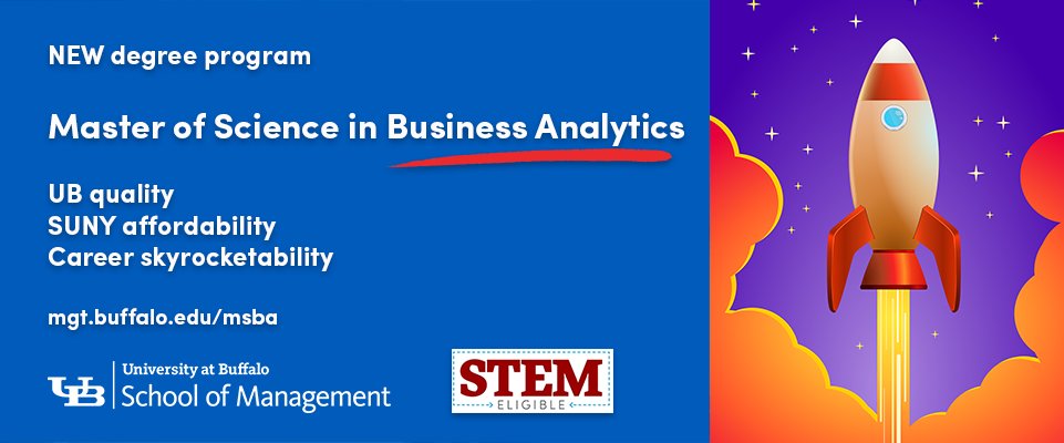 MBA and MS Programs | UB School of Management tweet media
